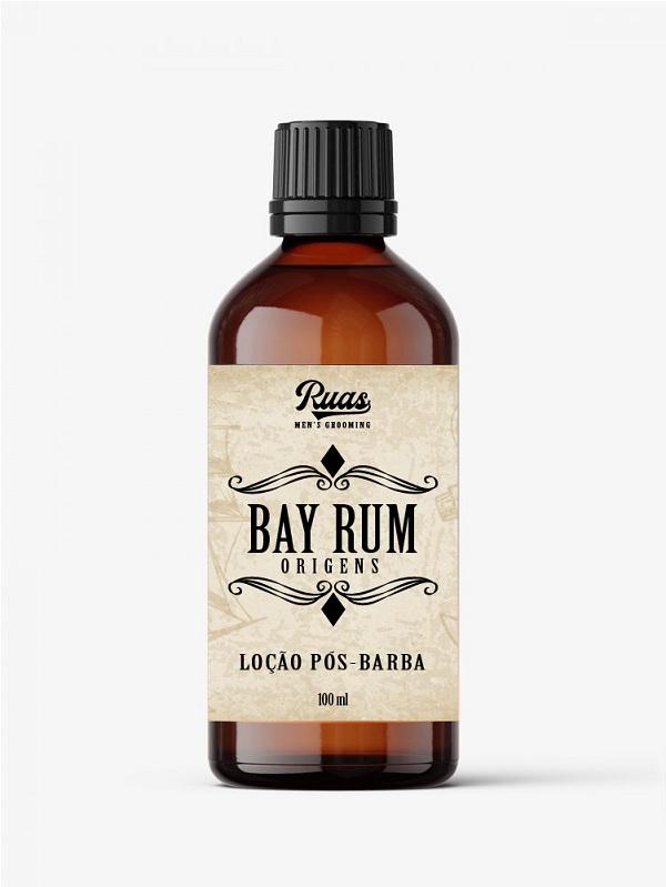 Loção Pós-Barba Bay Rum - Origens