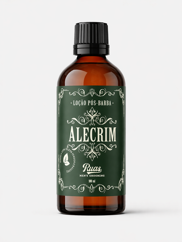 Loção pós barba Alecrim