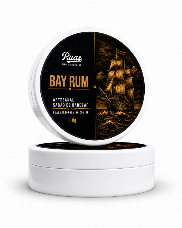 Sabão de barbear Bay Rum