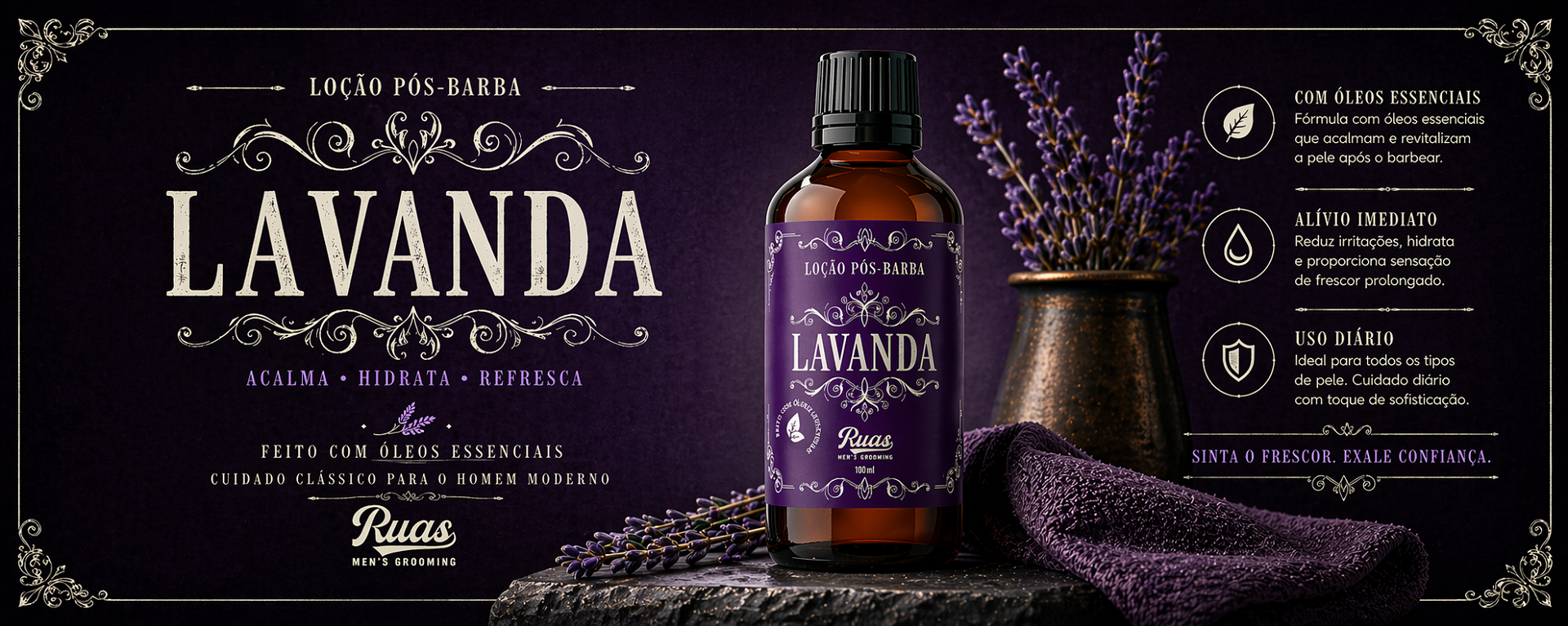 Loções pós-barba Ruas Men's Grooming